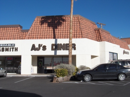 AJ's Diner is a 1950's style restaurant
