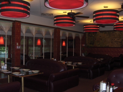 China Star's modernistic interior