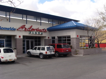 Ardovino's outdoor patio is open air in good weather