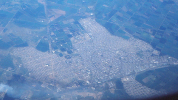 Aerial view of Delicias