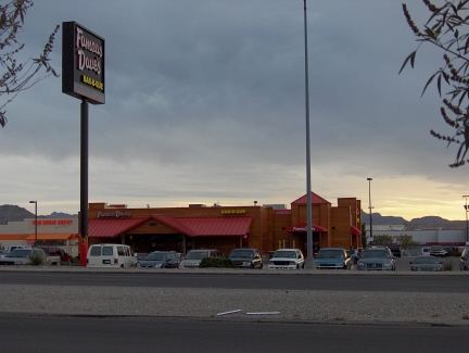 Famous Dave's Barbeque on N. Mesa St.