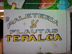 Paleteria y Flautas Tepalca