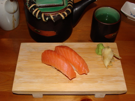 Salmon sushi