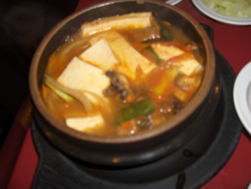 Tofu chigae