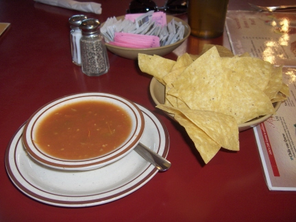Chips and salsa at Julio's