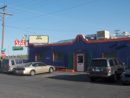 L&J Cafe next to Concordia Cemetery