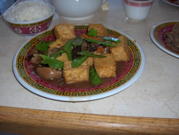 Braised Tofu with Vegetables and Mushroom