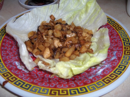 Lettuce wrap is one of the new dishes