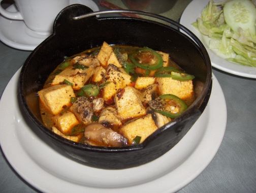 Clay pot tofu