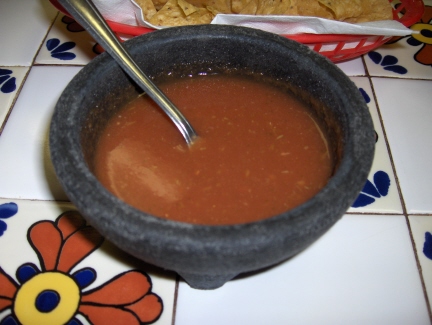 Red Rooster's salsa