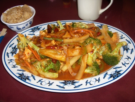Yu sang broccoli