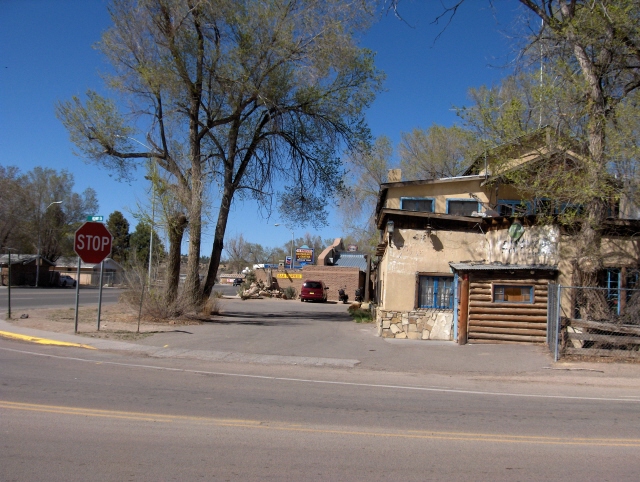 View of El Bruno's approaching from the south