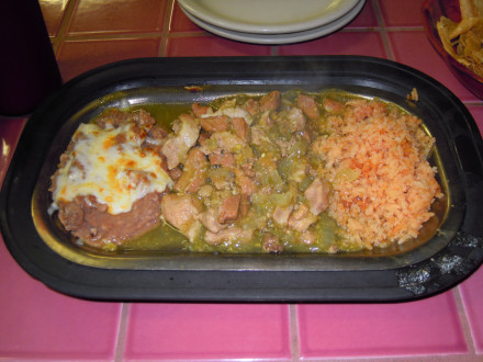 Green chili pork