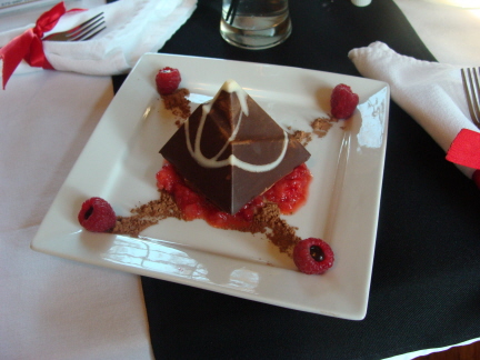 Sierra Blanca mousse cake