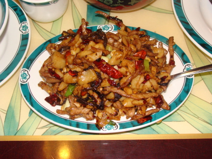 Szechuan pork