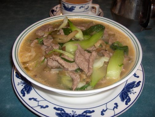 Beef noodle soup