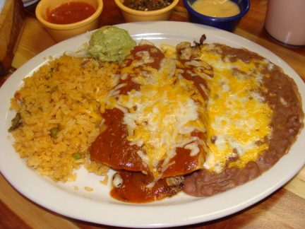 Enchiladas rojas