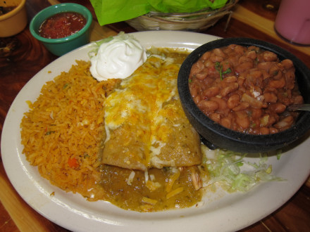 Enchiladas verdes