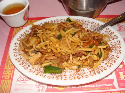 Szechuan shredded pork