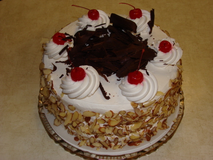 Black forest cake from Ingrid's Kitchen