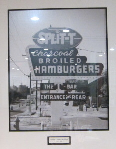 Photo of the old Split-T Restaurant