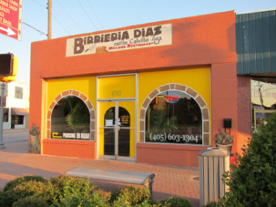 Birrieria Diaz across from Southern Nazarene University