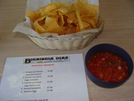 Chips and salsa