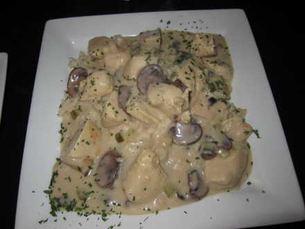 Chicken stroganoff