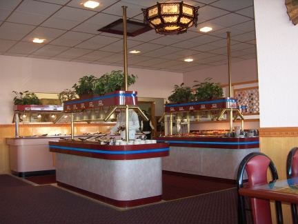 The buffet at China King