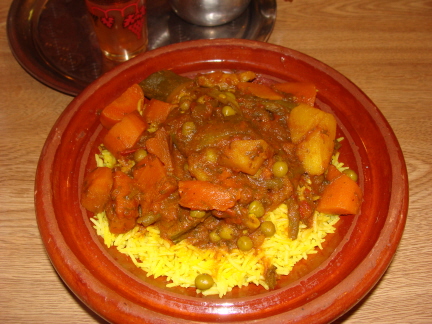 Vegetable tagine