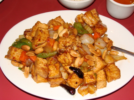 Kung pao tofu