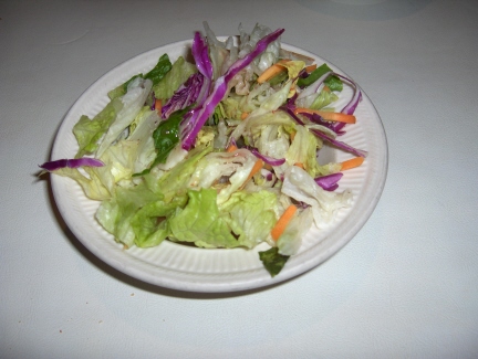 Eddy's dinner salad
