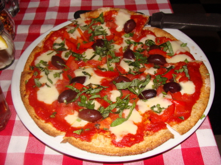 Lombardy pizza