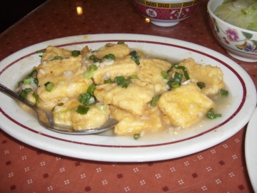 Crispy tofu Guangzhou style