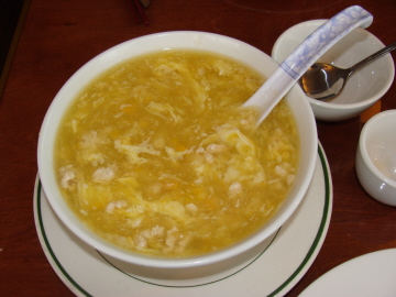 Chicken corn soup