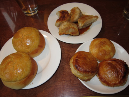 Several types of dim sum