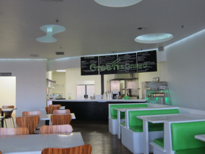 Green & Grilled's interior