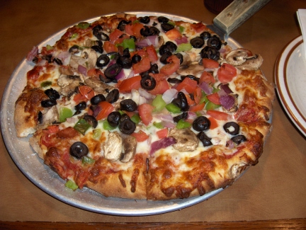 Veggie pizza