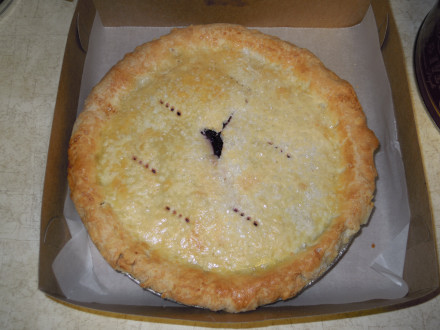 Blueberry pie