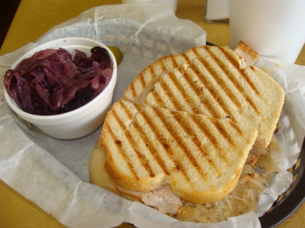 Turkey reuben