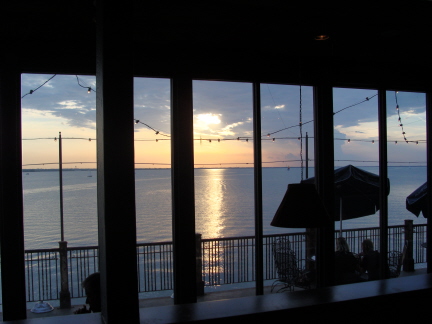 View of Lake Hefner