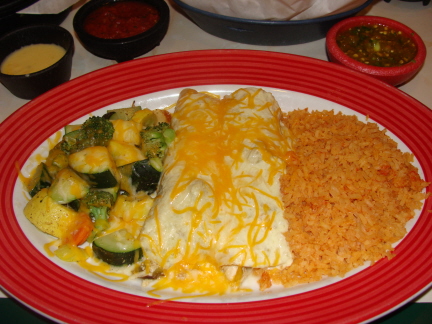 Chicken enchiladas