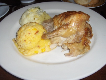 Roast chicken