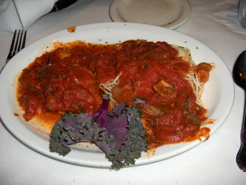 Chicken cacciatore