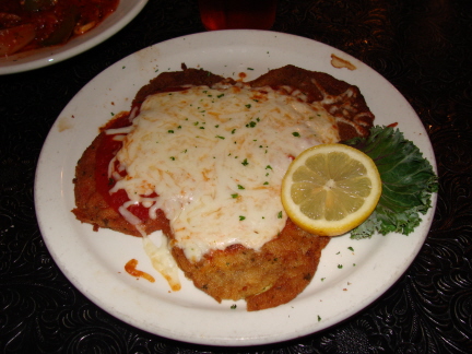 Eggplant parmigiana