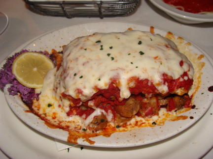 Sausage lasagna