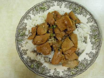 Pork clay pot as a take home meal