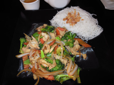 Stir fried chicken & vegetables