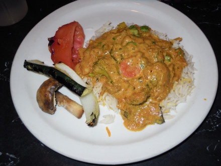 Vegetable korma