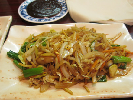 Vegetable mu shu